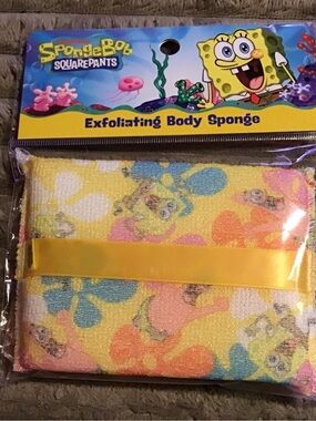 SpongeBob SquarePants Exfoliating Body Sponge - Yellow